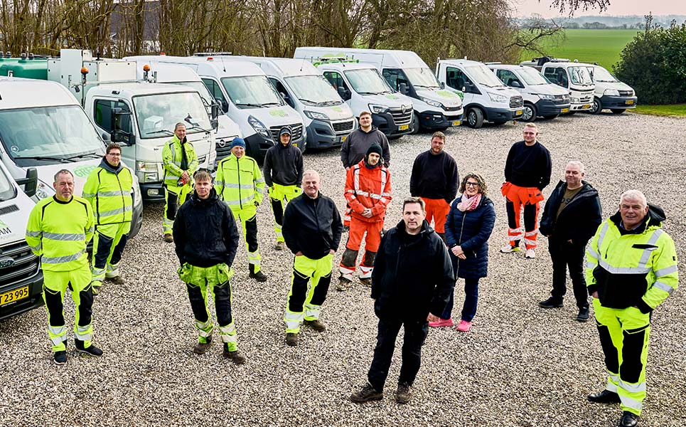 Greenteam Odense ejendomsservice hos lokale håndværkere